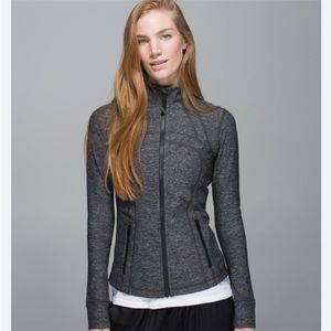 Lululemon gray Define jacket size 2 zip up fitted